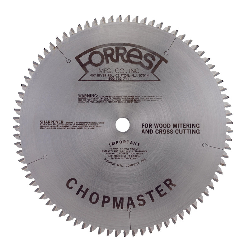 CM10806105 Chopmaster Circular Saw Blade 10" x 80 Tooth